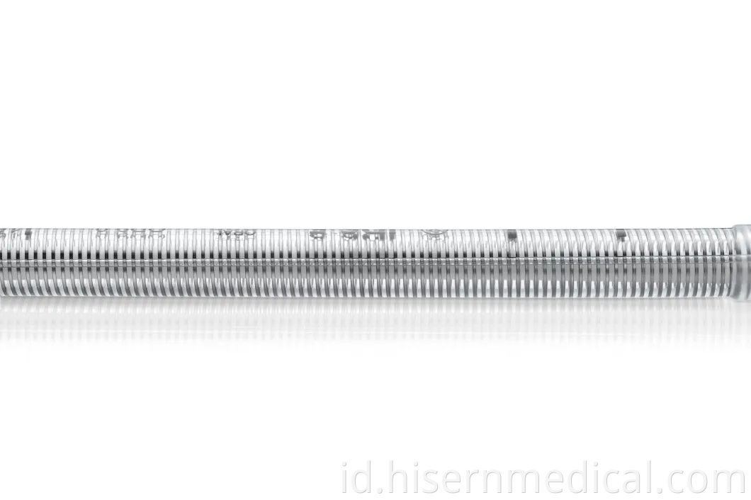 China Cuffed Disposable Endotracheal Tube (Tipe yang Diperkuat)